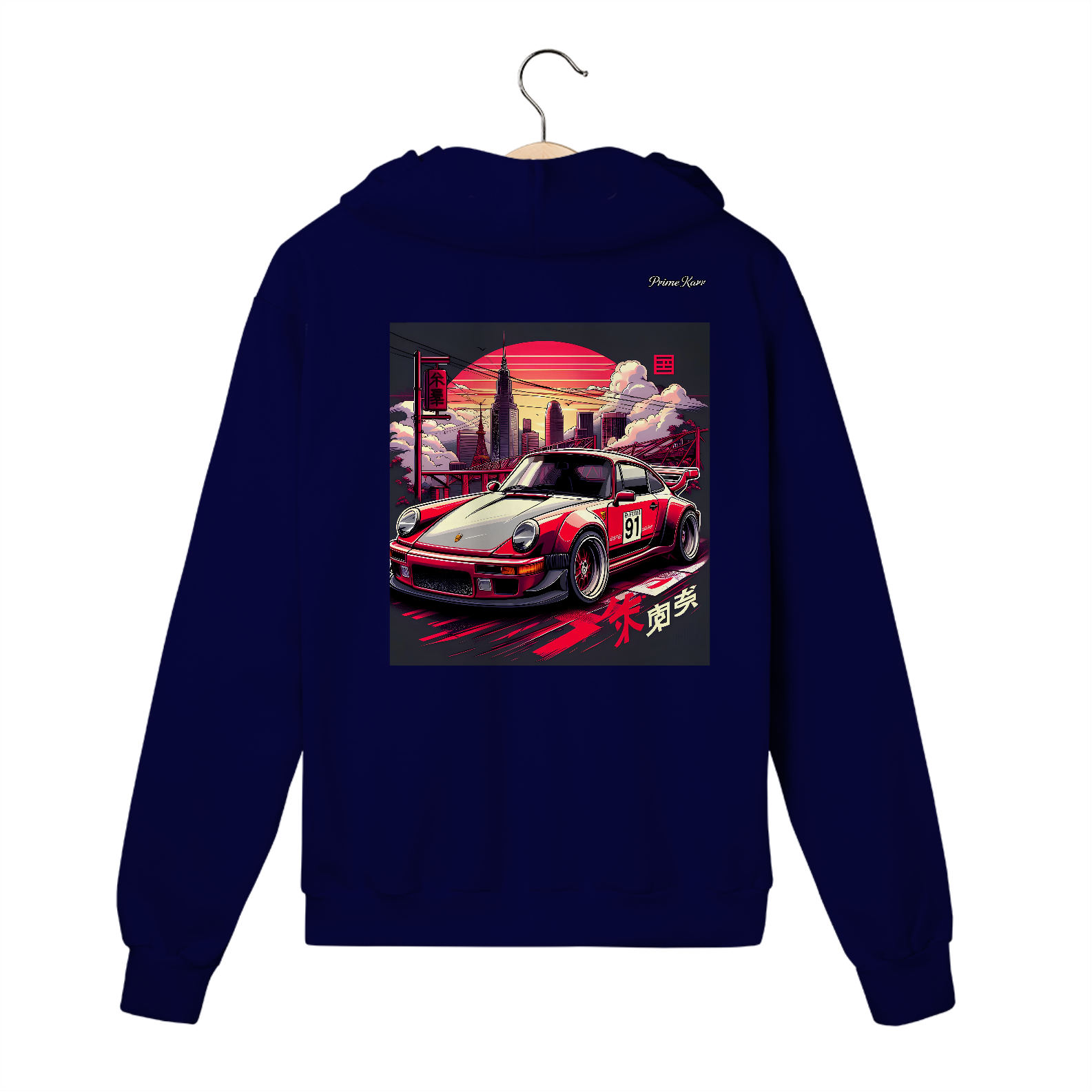 Moletom Porsche Skyline Night