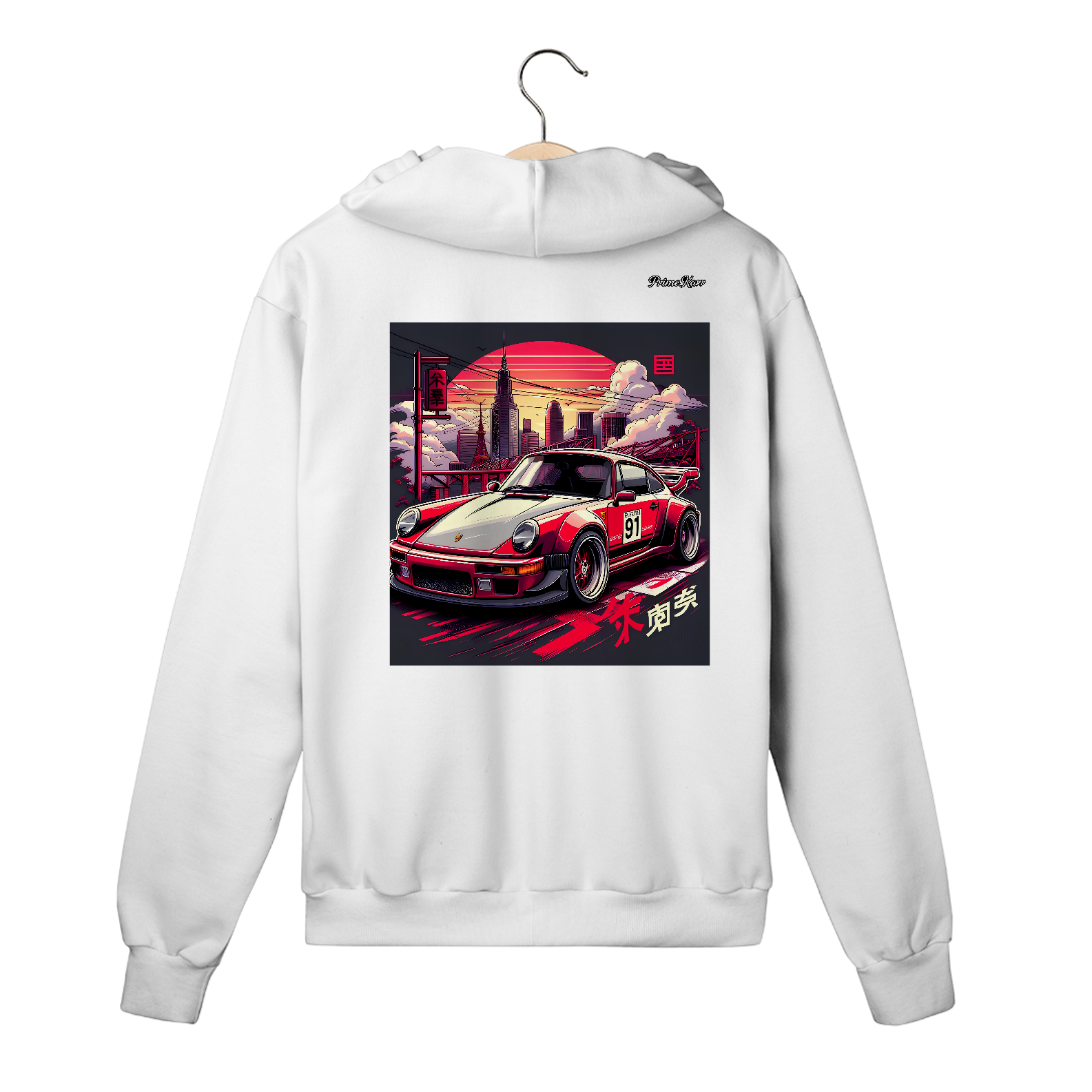Moletom Porsche Skyline Night