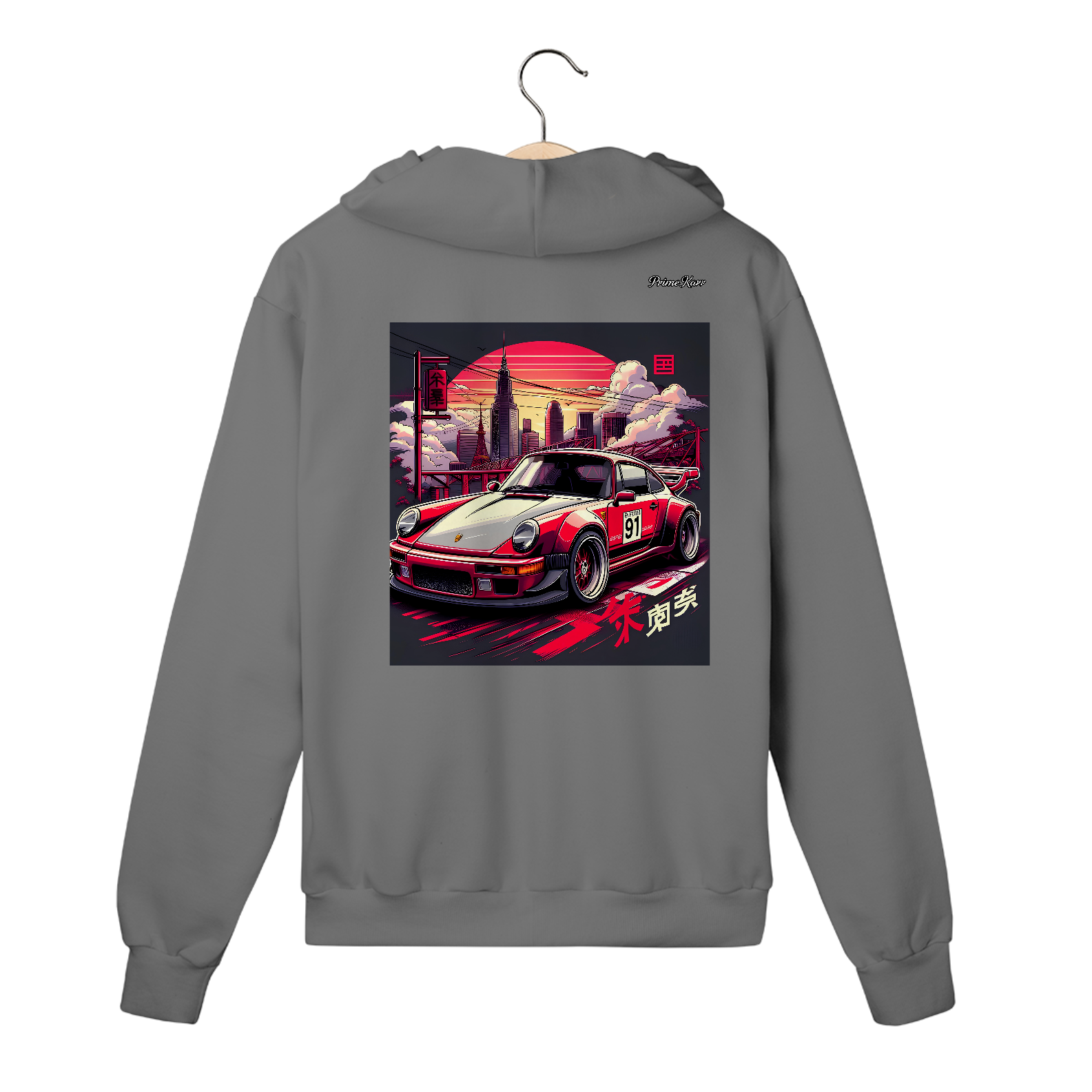 Moletom Porsche Skyline Night