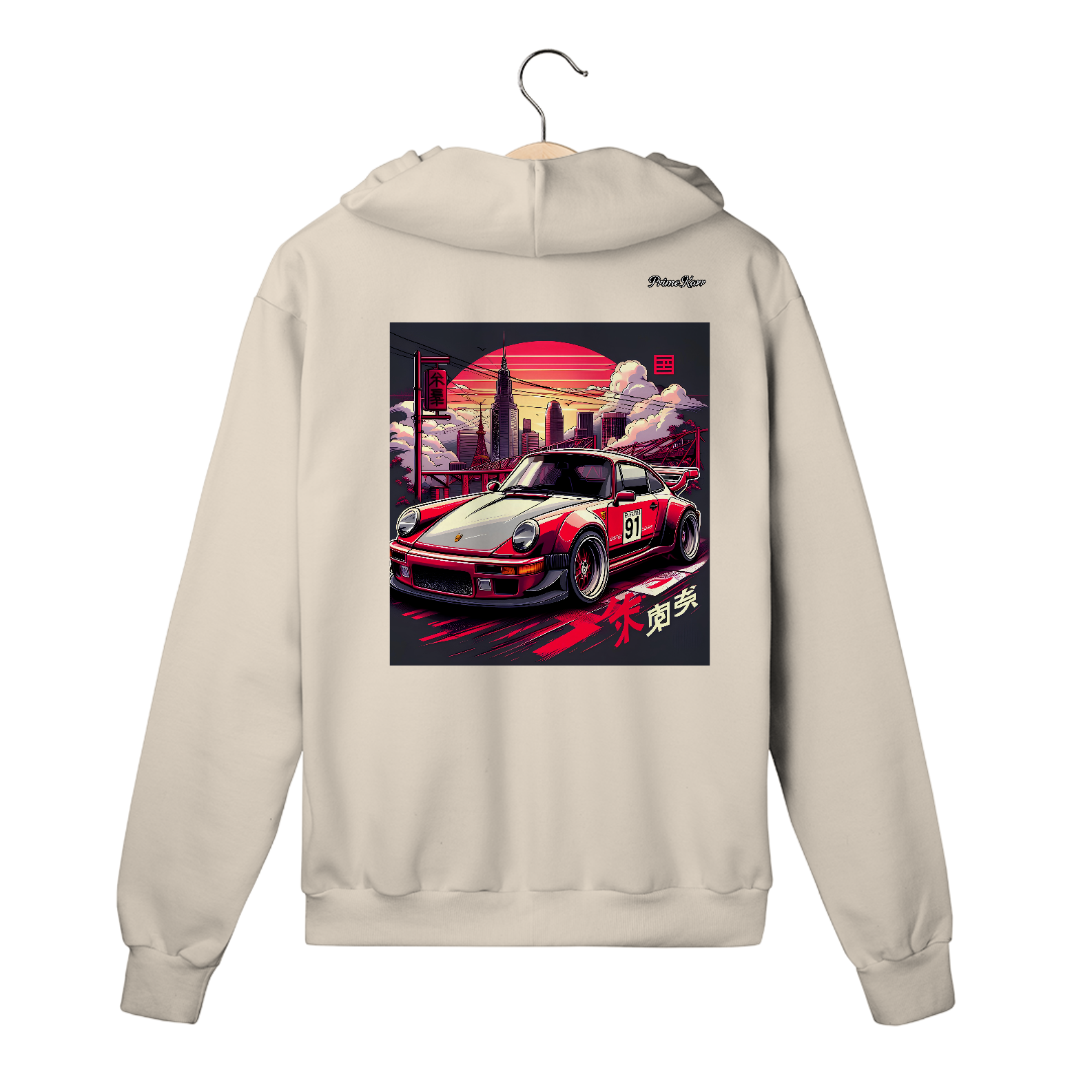 Moletom Porsche Skyline Night