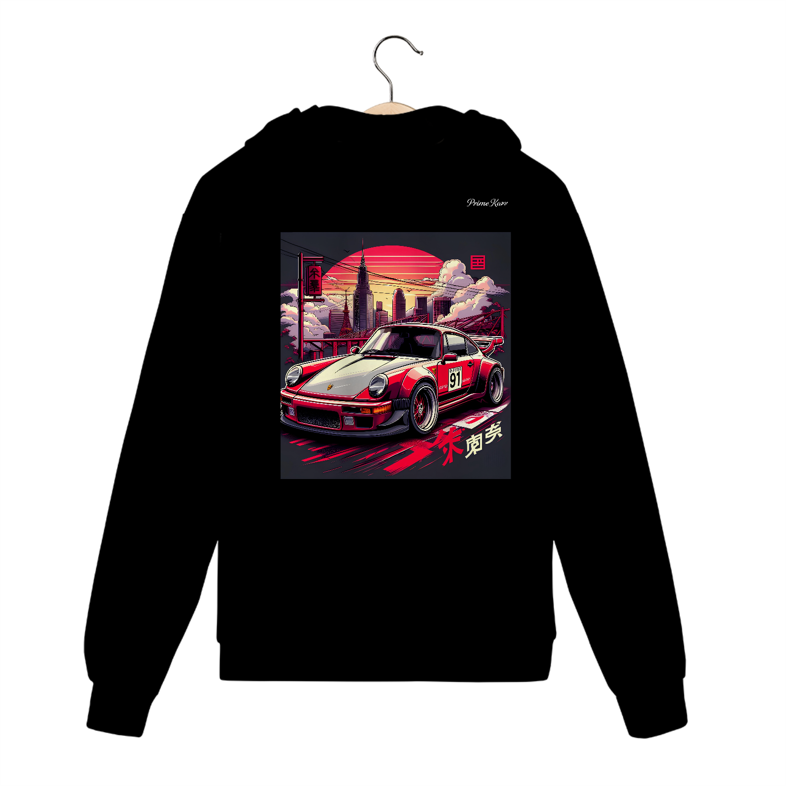 Moletom Porsche Skyline Night